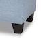 Baxton Studio Fera Light Blue Upholstered Storage Ottoman 154-9275 - alternate 5